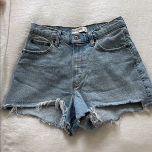 Abercrombie denim shorts size 27/4